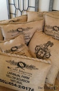 98 Best Diy Burlap Coffee Bags Images