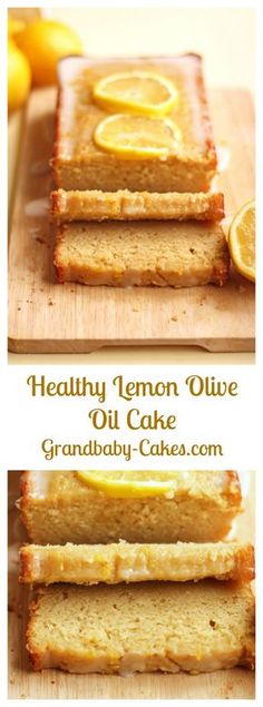 Healthy Lemon Olive Oil Cake Healthy Lemon Olive Oil Cake