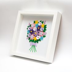 unusual framed wall art paper quilled flowers quilling home decor unusual framed wall art paper quilled flowers quilling home decor