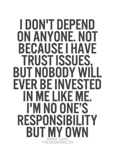 Best Cant Trust No One Quotes