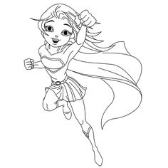 Supergirl Coloring Pages Free Online Printable Sheets For Kids Get The Latest Images Favorite