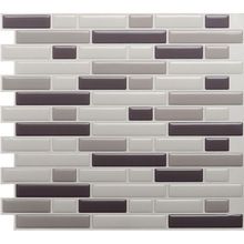 18 un Cáscara pegajoso 3D auto adhesivo mosaico azulejo de la Pared Adhesivo para Cocina Baño