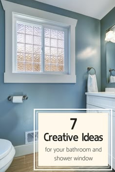 Shower Windows Ideas, Bathroom Windows In Shower, Bathroom Window Privacy, Bathroom Window Glass, Window In Shower, Glass Block Shower Window, Small Bathroom Window Treatments, Shower Ideas, Interiors