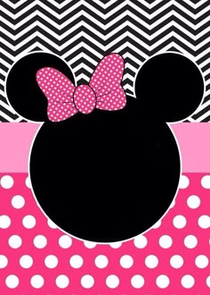 24 convites da minnie