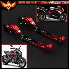 Areyourshop Front Brake//Clutch Reservoir Covers For Diavel 2011-2015
