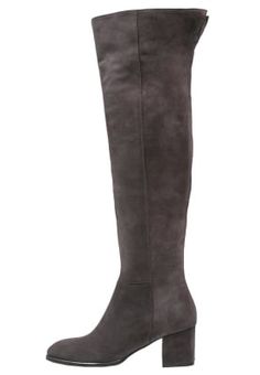2017 Nieuwe Slim Stretch Leer Bruin Suede Overknee Laarzen 2017 Nieuwe Slim Stretch Leer Bruin Suede Overknee Laarzen