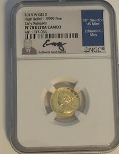 2011 Australia $1 Silver NGC PF69 UC High Relief 1oz Coin