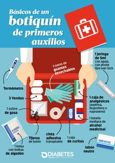 ¿Qué te falta? 🧰 Alcohol y algodón no son los únicos materiales de curación que debes tener en caso de una emergencia.  . Un botiquín es un elemento indispensable que por ningún motivo debe faltar en tu hogar. No importa si tu familia es pequeña o numerosa, si vives con Diabetes o te encuentras completamente sano, nadie está exento de sufrir un accidente y en cualquier momento podemos necesitar de él para atender alguna emergencia. Beat Diabetes, Reverse Diabetes, Medical Kit, Survival Tips, Survival Skills, Clara Berry, Camping Hacks