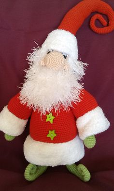 Knitting Pattern Vintage Santa Clause//Father Christmas Xmas Toy Plus Baby/'s Ball