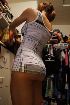 Boobs bustin out Amateur straight masturbation