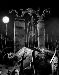 205 best nightmare before christmas images on pinterest in 2018 nightmare before christmas graveyard scene