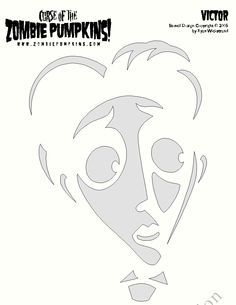 Oogie Boogie Pumpkin Template - FREE DOWNLOAD