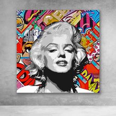 Marilyn Monroe Canvas Print 20*25 Inch HUGE !