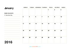 photo free 2january 2016 calendar microsoft word orange color and