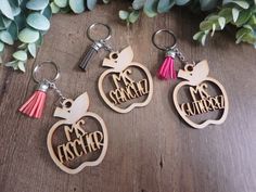 Mom EST 2015 Leather Key Chain Great Gift for Motherss Day Birthday or for Mom Grandma Wife