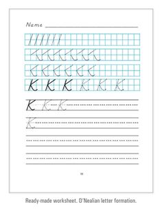 tracing worksheet maker