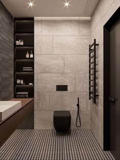 The additional little bathroom design ideas are light and revolutionary, rethinking what we expect a bathroom design should see like. #smallbathroomdecorideas, #smallbathroomcolors, #smallbathroomrenovations Bathroom Interior, Modern Bathroom Design, Decoracion De Interiores, Toilet Design, Luxury Bathroom, Modern Bathrooms Interior, Interior Modern