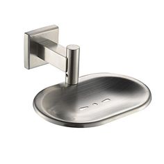 79 Best Bathroom Hardware Brushed Nickel Images On Pinterest Angle Simple Bathroom Stainless Steel Soap Dish Holder Brushed Specifications B Br Category Bsoap Style Contemporary