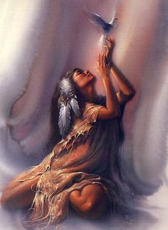 Are Native american women fantasy art something is From this Native american women fantasy art