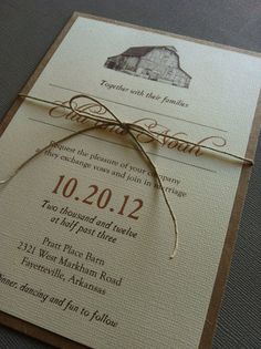 Rustic Barn Wedding Invitations By Lemoninvitations Great Idea Rustic Barn Wedding Invitations By Lemoninvitations Great Idea For A Invitation If You Are Looking Venue Take L