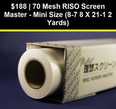 New RISO Print Gocco B6 Hi Mesh Master Sheet x 2 for PAPER Screen Printe Japan