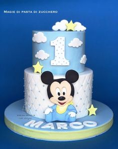 1st birthday baby mickey