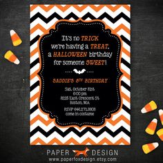 halloween birthday party invitation diy by paperfoxdesign on etsy 1250 - Halloween Birthday Party Ideas halloween birthday party invitation diy by paperfoxdesign on etsy 1250 - Halloween Birthday Party Ideas