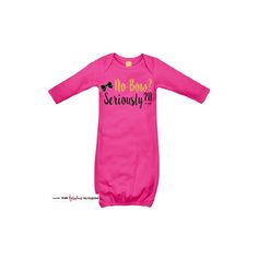 NWT Baby Sister Hot Pink Glitter Heart One Piece Newborn 0-3 Months NEW