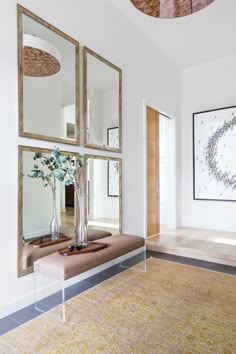 de haute qualit/é 3d sticker mural miroir en forme de fleur soleil acrylique pour salon argent d/écoration maison