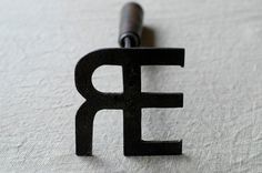 Livestock Freeze Branding Iron Individual Letter W 2/"x1//4/"