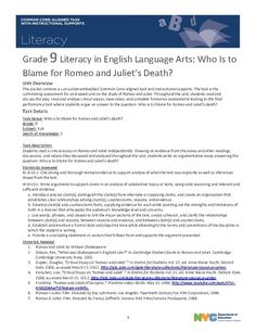 romeo and juliet timeline review worksheet use with shakespeares romeo and juliet unit test review sheet answers