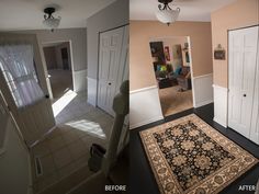 painted tile floor using b-i-n primer and behr concrete & garage painted tile floor using b-i-n primer and behr concrete & garage
