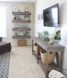 a couple of weeks ago we took a road trip to our little sisters house and crashed it we built 6 custom pieces for her house and dressed it up for her - Simple House Interior Living Room a couple of weeks ago we took a road trip to our little sisters house and crashed it we built 6 custom pieces for her house and dressed it up for her - Simple House Interior Living Room