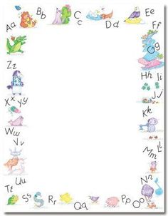 letter borders for word