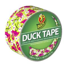 Duck Brand Duct Tape ~ Blue With White Polka Dots ~ 1.88 inches x 10 yards ~NEW
