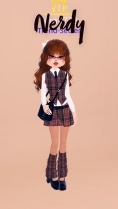 dress to impress nerdy school outfit idea in 2024 | Nerdy outfits