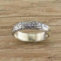 Princess Kylie Oxidized Sterling Silver Open Abstract Ring