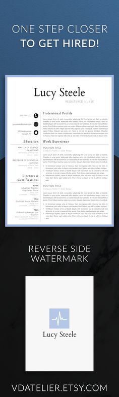 Nurse resume template for modern professionals Suitable as - medical resume Nurse resume template for modern professionals Suitable as - medical resume