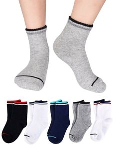 New Lot 5 Pairs Ankle Quarter Crew Men Women Thin Socks Cotton Casual Sports