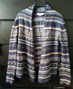 Bnwot Woman’s London Collection Waterfall Cardigan//Jacket Size 10