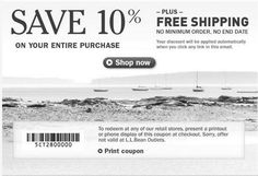 111 Simplest Printable and Within-Retailer Coupon codes illustrations or photos inside 2017 picture relating to Ll Bean Coupon Printable referred to as 111 Least complicated Printable and In just-Shop Discount coupons illustrations or photos within 2017