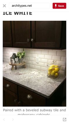Cambria Canterbury Quartz Countertop And Tile Backsplash Home Find This Pin And More On Dream House By Mary Gilley