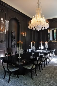 black formal dining room black walls with white ceilings black molding and black trim - Fancy Dining Room black formal dining room black walls with white ceilings black molding and black trim - Fancy Dining Room