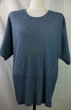 Croft /& Barrow Square Neck Cotton Knit Tee Top Womans Plus 1X 2X 3X New $24