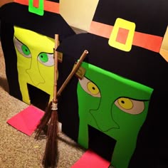 witch golfing halloween party kids game idea