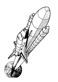 c2 w12 space shuttle coloring pages for kids cc cycle 2