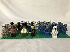 LEGO LOT OF 25 NEW HEADS LADY VAMPIRE GLOW IN THE DARK MINIFIGURE DUAL SIDED