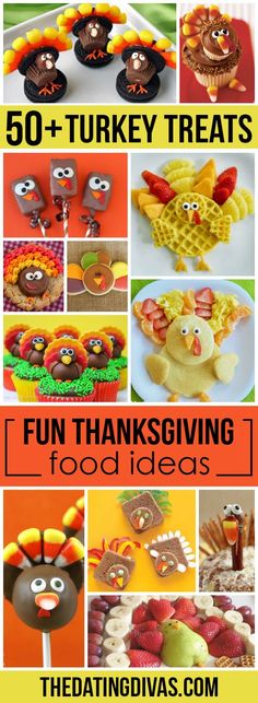 rice krispie treat turkeys cute and silly thanksgiving lollipops 50 fun thanksgiving food ideas turkey treats