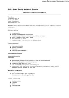 dental assistant cover letter templates