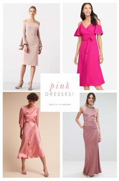 176 Best Pink Dresses Images On Pinterest In 2018 Kleider A Collection Of Pink Dresses For Wedding Guests Or Party Goers Cute